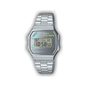 G-SHOCK by Casio Vintage Digital PAC-MAN Watch 'Silver'