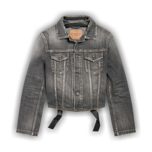 Balenciaga Lace-Up Jacket 'Dark Grey'