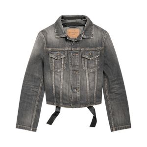 Balenciaga Lace-Up Jacket 'Dark Grey'