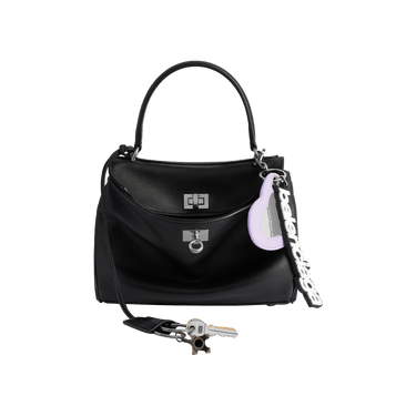 Balenciaga Rodeo Handbag Mini With Charms 'Black'