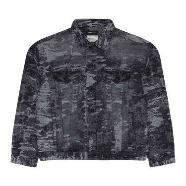 PURPLE BRAND Jacquard Jacket 'Black'