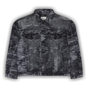 PURPLE BRAND Jacquard Jacket 'Black'