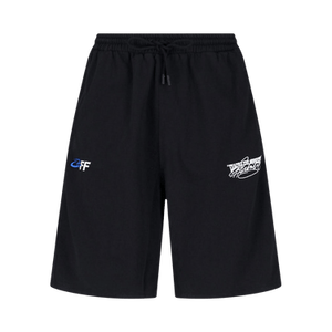 Off-White Exactly The Opposite Arrow Skate Sweatshorts 'Black'