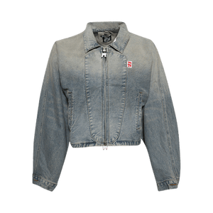 RIVINGTON roi Rebis Fathers Garden Trucker Jacket 'Light Indigo'
