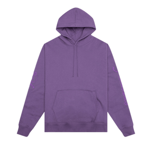 Pleasures Scrawl Hoodie 'Eggplant'