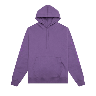 Pleasures Scrawl Hoodie 'Eggplant'