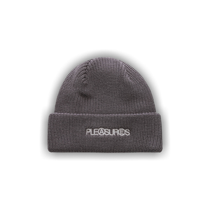Pleasures Zine Beanie 'Charcoal'