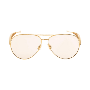 Bottega Veneta Sardine Aviator Sunglasses 'Gold/Brown'
