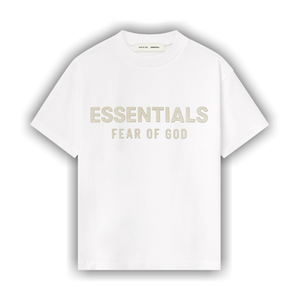 Fear of God Essentials Kids Classic Crewneck T-Shirt 'Cloud White'