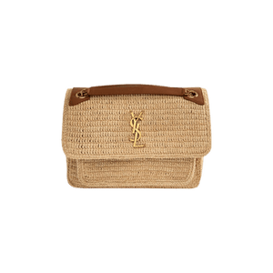 Saint Laurent Medium Niki Chain Bag 'Pale Brown/Brick'