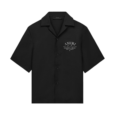 Amiri Arts District Bowling Shirt 'Black'