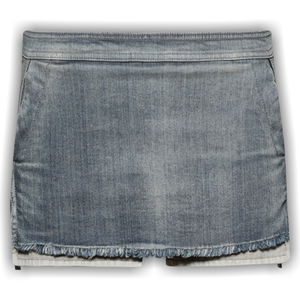 Rick Owens Cutoff Mini Skirt 'Dirty Hustler'