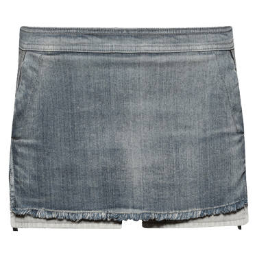 Rick Owens Cutoff Mini Skirt 'Dirty Hustler'