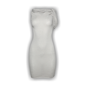 Rick Owens Twist Tee 'Pearl'