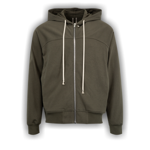 Rick Owens Zip-Up Hoodie 'Bosco'