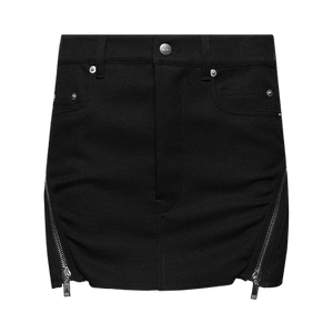 Rick Owens Bolan Banana Mini Skirt 'Black'