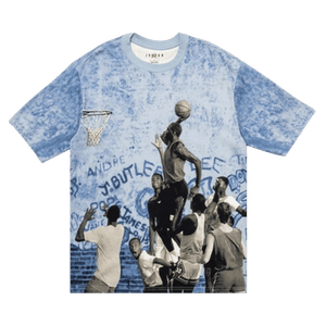 Air Jordan Playground Dunk Tee 'Cirrus Blue/Black'