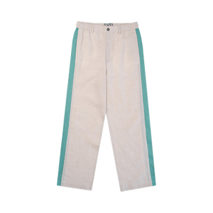 Eric Emanuel Linen Pants 'Ivory/Blue'