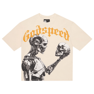 Godspeed Mankind vs AI III Short-Sleeve Tee 'Yellow'