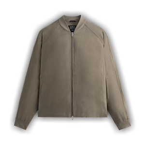 Kith x Giorgio Armani Silky Bomber Jacket 'Gravel'
