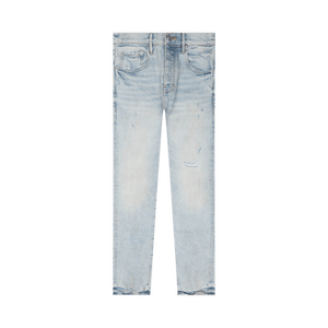 PURPLE BRAND Skinny Fade Distressed Jeans 'Light Indigo'