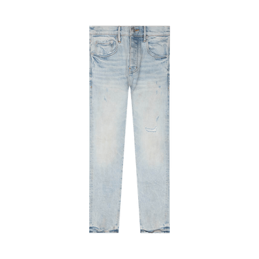 PURPLE BRAND Skinny Fade Distressed Jeans 'Light Indigo'