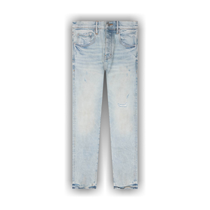 PURPLE BRAND Skinny Fade Distressed Jeans 'Light Indigo'