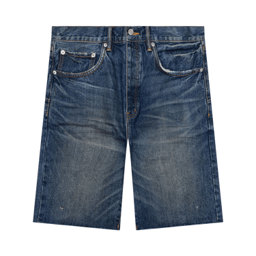 PURPLE BRAND Worn Vintage Shorts 'Mid Indigo'