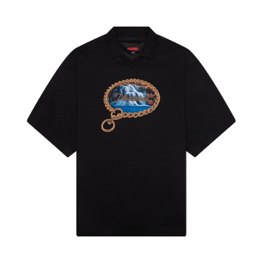 Pleasures Submission Boxy Polo 'Black'