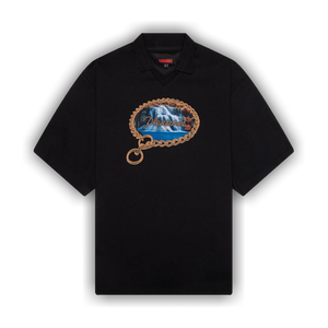Pleasures Submission Boxy Polo 'Black'