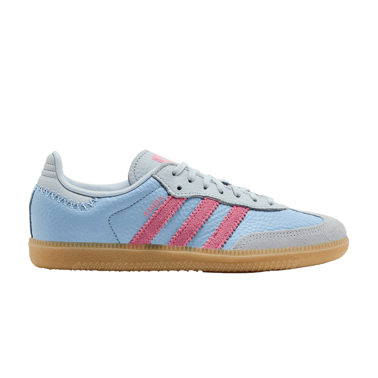 adidas Samba J 'Blue Pink' JQ4487