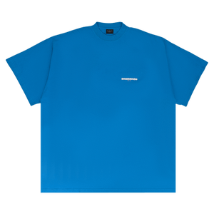 Balenciaga Crossed Out T-Shirt 'Blue'