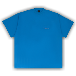 Balenciaga Crossed Out T-Shirt 'Blue'