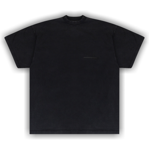 Balenciaga Crossed Out T-Shirt 'Washed Black'
