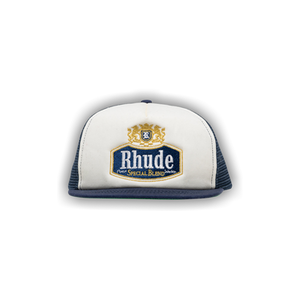 Rhude Special-Blend Trucker Hat 'Navy/Off White'