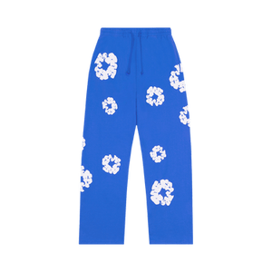 Denim Tears Cotton Wreath Baggy Sweatpants 'Blue'