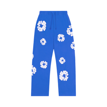 Denim Tears Cotton Wreath Baggy Sweatpants 'Blue'