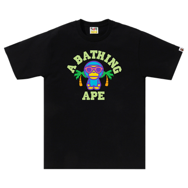 BAPE Colors Milo College Summer Tee 'Black'