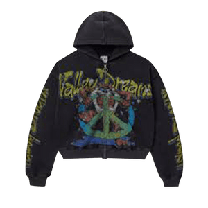 Vale Forever Taz Zip Up Hoodie 'Black'