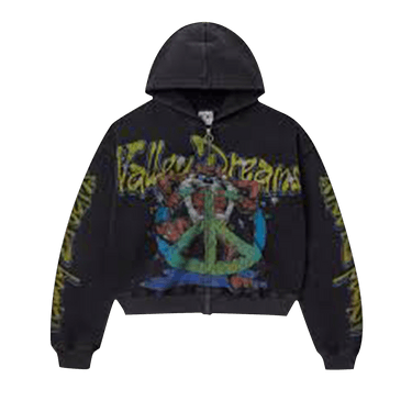 Vale Forever Taz Zip Up Hoodie 'Black'