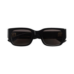 Bottega Veneta Rectangular Sunglasses 'Black/Grey'