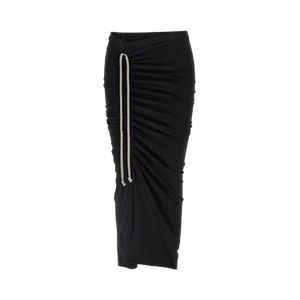 Rick Owens DRKSHDW Soft EDFU Skirt 'Black'