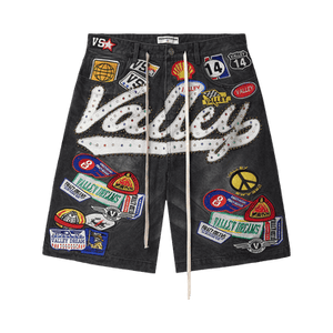 Vale Forever Black 1980s Jorts 'Black/Wash'