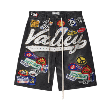 Vale Forever Black 1980s Jorts 'Black/Wash'