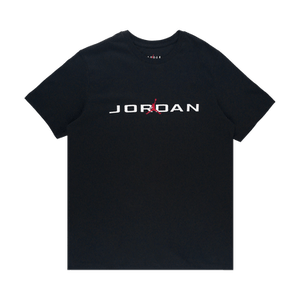 Air Jordan T-Shirt 'Black/White/Gym Red'