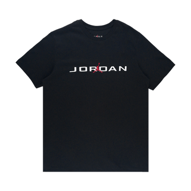 Air Jordan T-Shirt 'Black/White/Gym Red'