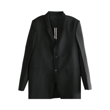 Rick Owens Virgin Wool Concordian Jacket 'Black'