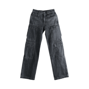 Rick Owens DRKSHDW Double Cargo Jeans 'Washed Grey'