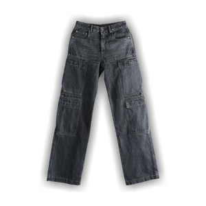 Rick Owens DRKSHDW Double Cargo Jeans 'Washed Grey'