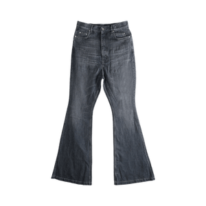 Rick Owens Denim Bolan Bootcut Pants 'Washed Grey'